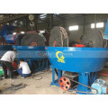 2-3TPH 1600mm dia Rock Copper Grinding Machine Double Wheels Wet Pan Mill